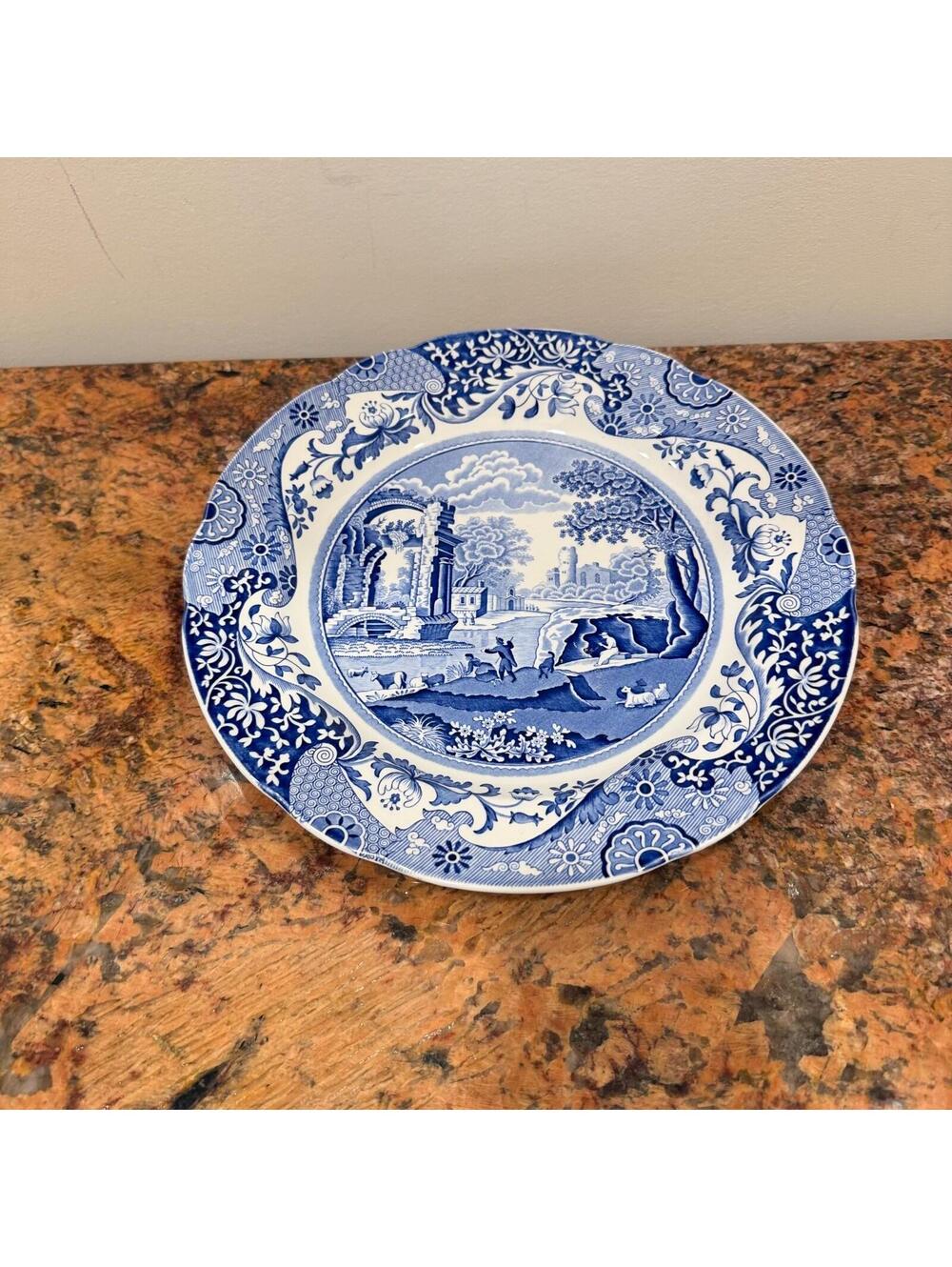 Spode Blue Italian Dinner Plate